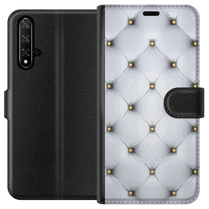 Portemonnee-hoesje voor Honor 20 met Luxe ontwerp in de groep SMARTPHONE & TABLETS / Mobielbescherming / Huawei/Honor bij TP E-commerce Nordic AB (A52606)