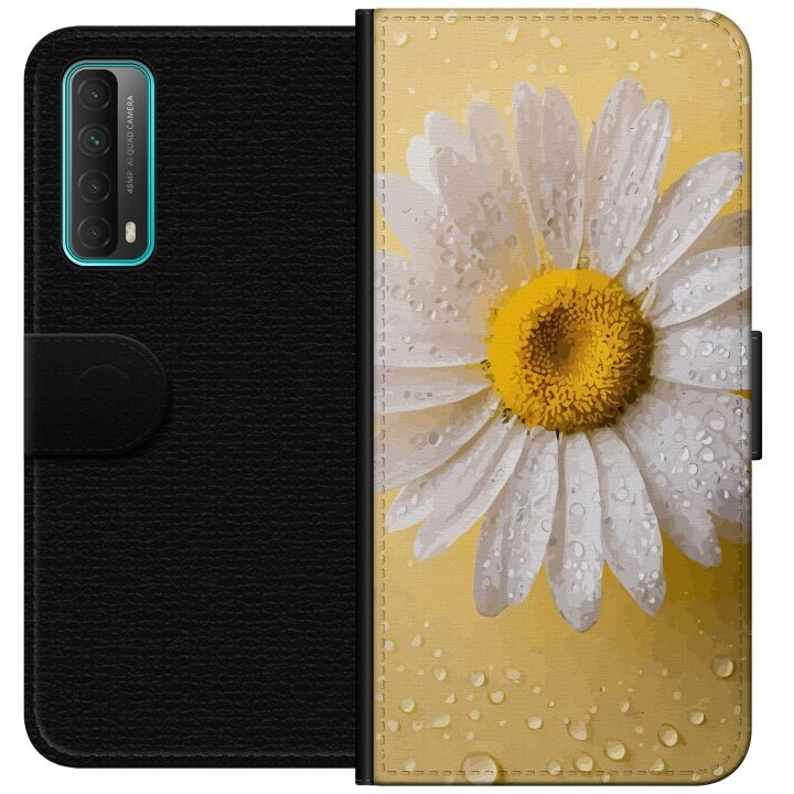 Portemonnee-hoesje voor Huawei P smart 2021 met Porseleinbloem ontwerp in de groep SMARTPHONE & TABLETS / Mobielbescherming / Huawei/Honor bij TP E-commerce Nordic AB (A52673)