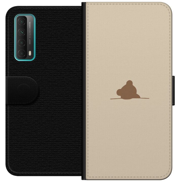 Portemonnee-hoesje voor Huawei P smart 2021 met Nalle ontwerp in de groep SMARTPHONE & TABLETS / Mobielbescherming / Huawei/Honor bij TP E-commerce Nordic AB (A52693)