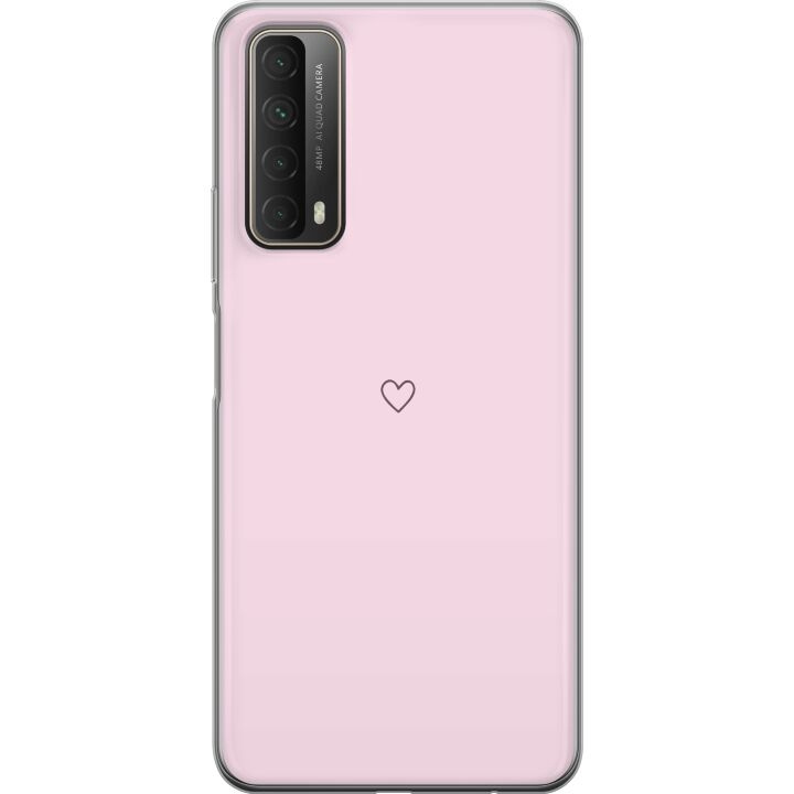 Mobiele hoes voor Huawei P smart 2021 met Hart ontwerp in de groep SMARTPHONE & TABLETS / Mobielbescherming / Huawei/Honor bij TP E-commerce Nordic AB (A52719)