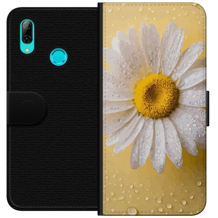 Portemonnee-hoesje voor Huawei P smart 2019 met Porseleinbloem ontwerp in de groep SMARTPHONE & TABLETS / Mobielbescherming / Huawei/Honor bij TP E-commerce Nordic AB (A52727)