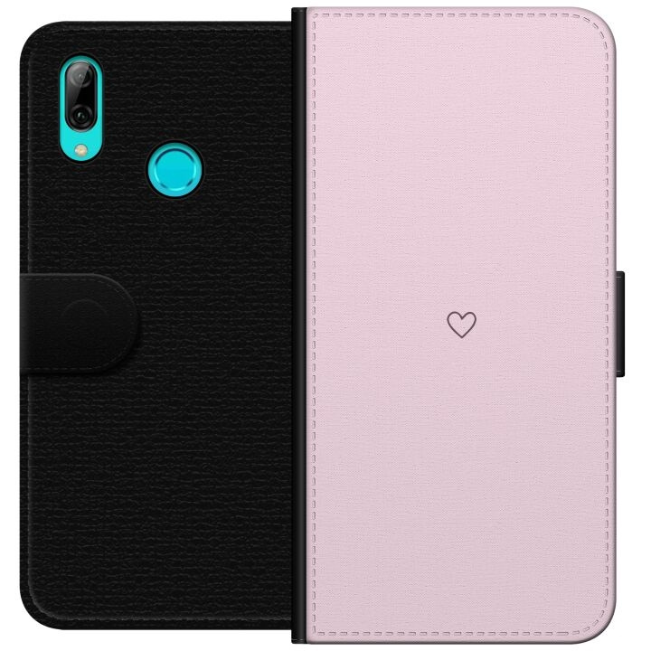 Portemonnee-hoesje voor Huawei P smart 2019 met Hart ontwerp in de groep SMARTPHONE & TABLETS / Mobielbescherming / Huawei/Honor bij TP E-commerce Nordic AB (A52746)