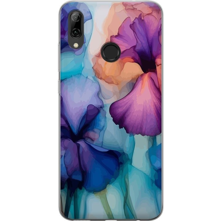 Mobiele hoes voor Huawei P smart 2019 met Magische bloemen ontwerp in de groep SMARTPHONE & TABLETS / Mobielbescherming / Huawei/Honor bij TP E-commerce Nordic AB (A52757)