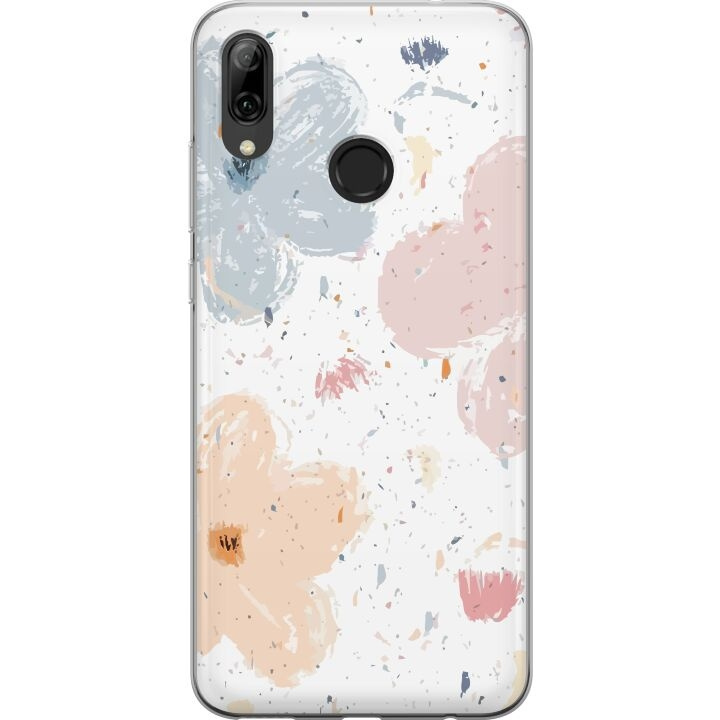 Mobiele hoes voor Huawei P smart 2019 met Bloemen ontwerp in de groep SMARTPHONE & TABLETS / Mobielbescherming / Huawei/Honor bij TP E-commerce Nordic AB (A52766)