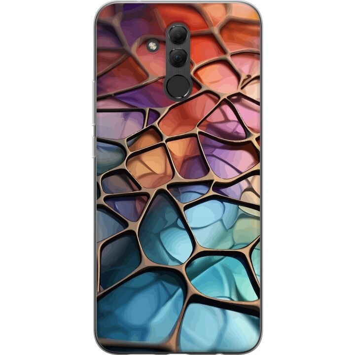 Mobiele hoes voor Huawei Mate 20 lite met Metallic patroon ontwerp in de groep SMARTPHONE & TABLETS / Mobielbescherming / Huawei/Honor bij TP E-commerce Nordic AB (A52791)