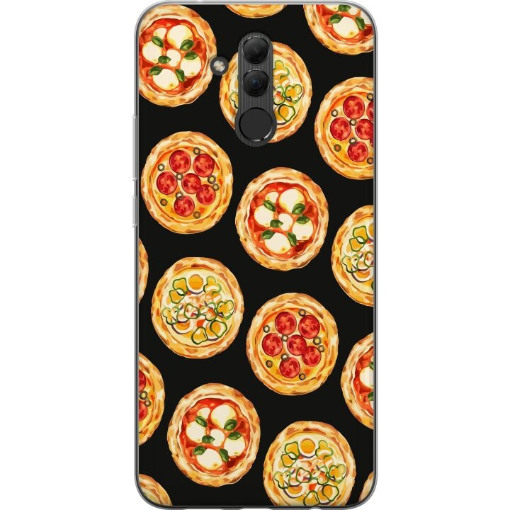 Mobiele hoes voor Huawei Mate 20 lite met Pizza ontwerp in de groep SMARTPHONE & TABLETS / Mobielbescherming / Huawei/Honor bij TP E-commerce Nordic AB (A52794)