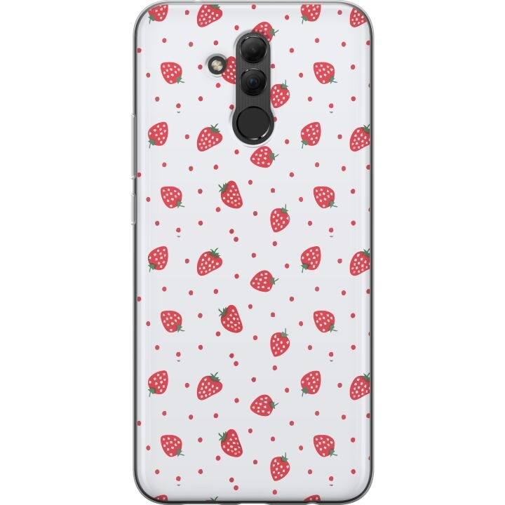 Mobiele hoes voor Huawei Mate 20 lite met Aardbeien ontwerp in de groep SMARTPHONE & TABLETS / Mobielbescherming / Huawei/Honor bij TP E-commerce Nordic AB (A52798)