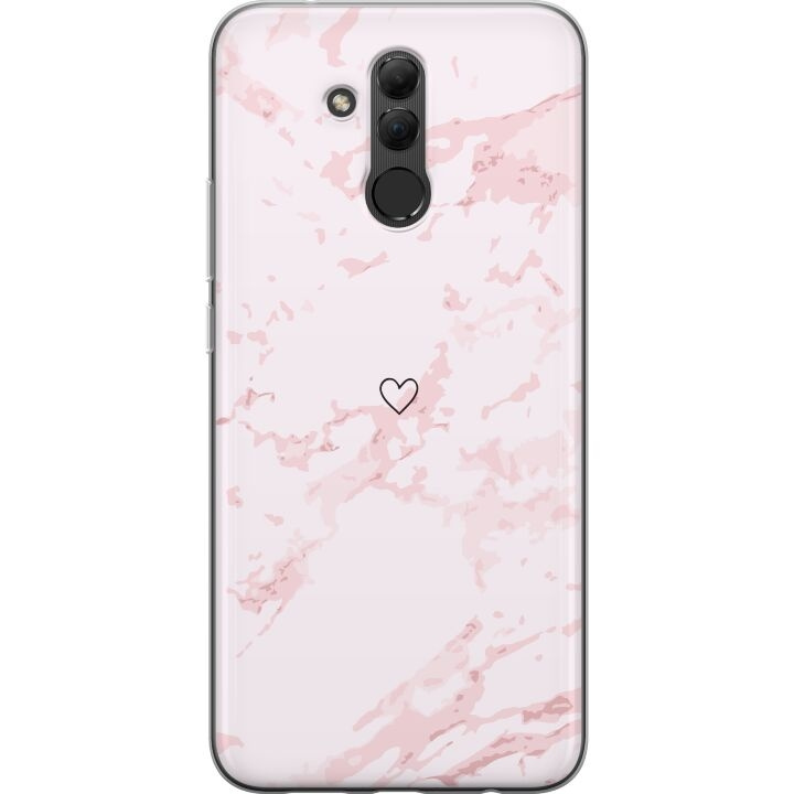 Mobiele hoes voor Huawei Mate 20 lite met Roze Hart ontwerp in de groep SMARTPHONE & TABLETS / Mobielbescherming / Huawei/Honor bij TP E-commerce Nordic AB (A52804)