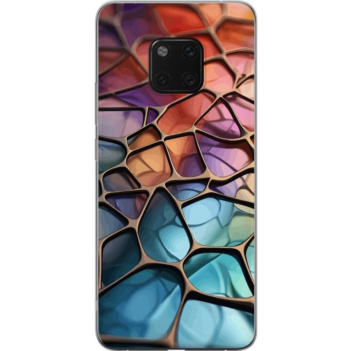 Mobiele hoes voor Huawei Mate 20 Pro met Metallic patroon ontwerp in de groep SMARTPHONE & TABLETS / Mobielbescherming / Huawei/Honor bij TP E-commerce Nordic AB (A52845)