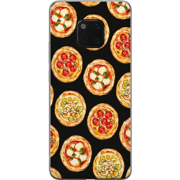 Mobiele hoes voor Huawei Mate 20 Pro met Pizza ontwerp in de groep SMARTPHONE & TABLETS / Mobielbescherming / Huawei/Honor bij TP E-commerce Nordic AB (A52848)