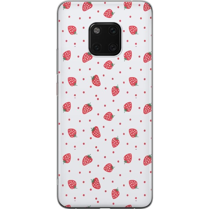 Mobiele hoes voor Huawei Mate 20 Pro met Aardbeien ontwerp in de groep SMARTPHONE & TABLETS / Mobielbescherming / Huawei/Honor bij TP E-commerce Nordic AB (A52852)