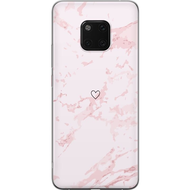 Mobiele hoes voor Huawei Mate 20 Pro met Roze Hart ontwerp in de groep SMARTPHONE & TABLETS / Mobielbescherming / Huawei/Honor bij TP E-commerce Nordic AB (A52858)