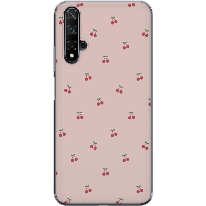 Mobiele hoes voor Huawei nova 5T met Kersen ontwerp in de groep SMARTPHONE & TABLETS / Mobielbescherming / Huawei/Honor bij TP E-commerce Nordic AB (A52923)