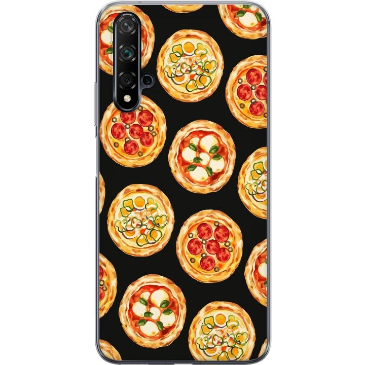 Mobiele hoes voor Huawei nova 5T met Pizza ontwerp in de groep SMARTPHONE & TABLETS / Mobielbescherming / Huawei/Honor bij TP E-commerce Nordic AB (A52929)