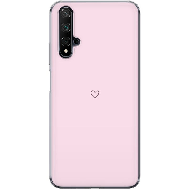 Mobiele hoes voor Huawei nova 5T met Hart ontwerp in de groep SMARTPHONE & TABLETS / Mobielbescherming / Huawei/Honor bij TP E-commerce Nordic AB (A52935)