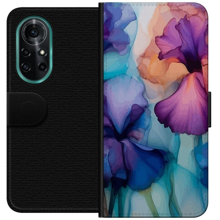 Portemonnee-hoesje voor Huawei nova 8 Pro met Magische bloemen ontwerp in de groep SMARTPHONE & TABLETS / Mobielbescherming / Huawei/Honor bij TP E-commerce Nordic AB (A52946)