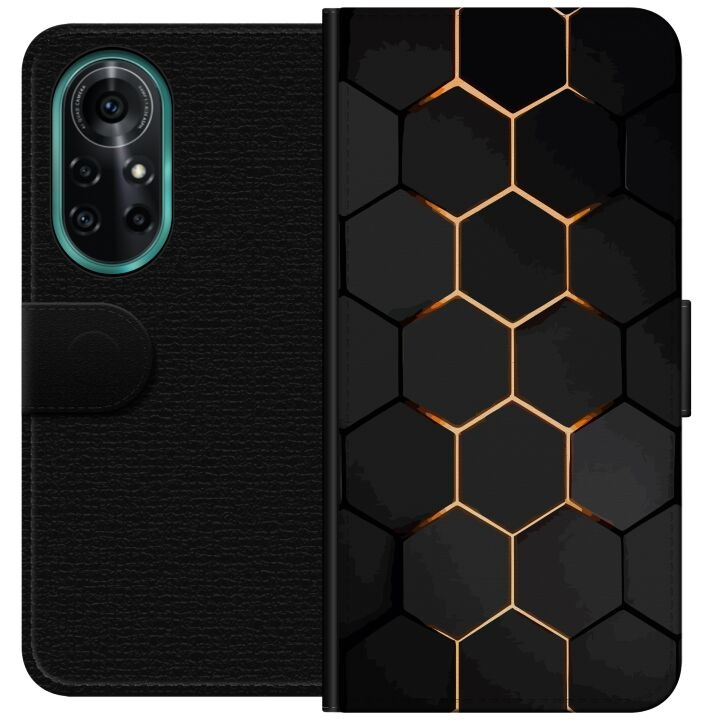 Portemonnee-hoesje voor Huawei nova 8 Pro met Luxe Patroon ontwerp in de groep SMARTPHONE & TABLETS / Mobielbescherming / Huawei/Honor bij TP E-commerce Nordic AB (A52968)