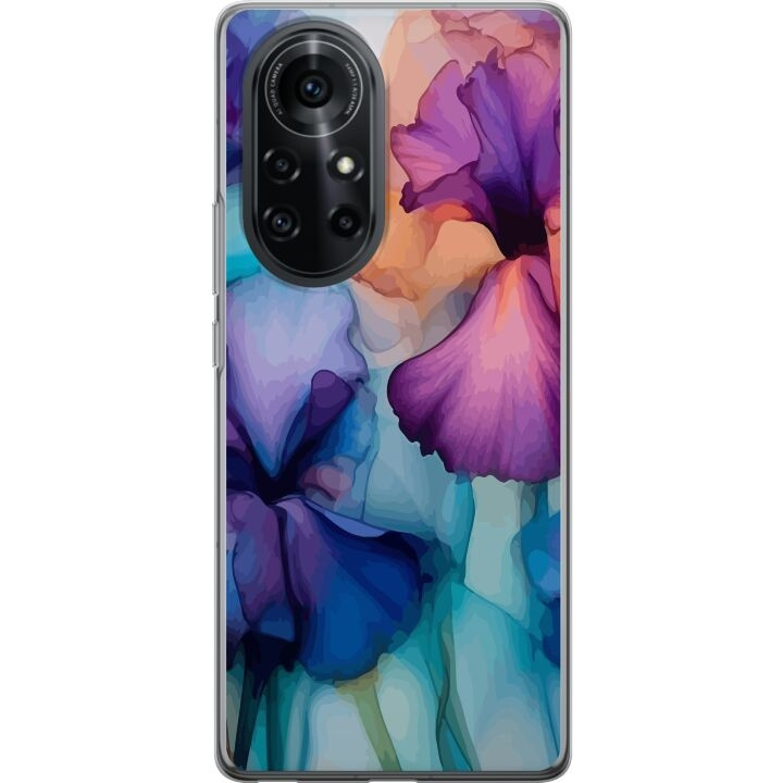 Mobiele hoes voor Huawei nova 8 Pro met Magische bloemen ontwerp in de groep SMARTPHONE & TABLETS / Mobielbescherming / Huawei/Honor bij TP E-commerce Nordic AB (A52973)