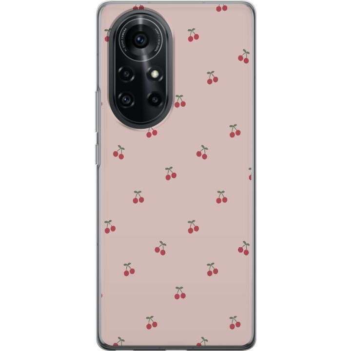 Mobiele hoes voor Huawei nova 8 Pro met Kersen ontwerp in de groep SMARTPHONE & TABLETS / Mobielbescherming / Huawei/Honor bij TP E-commerce Nordic AB (A52977)