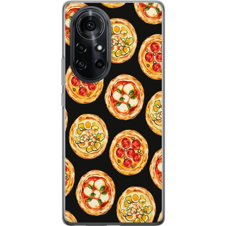 Mobiele hoes voor Huawei nova 8 Pro met Pizza ontwerp in de groep SMARTPHONE & TABLETS / Mobielbescherming / Huawei/Honor bij TP E-commerce Nordic AB (A52983)