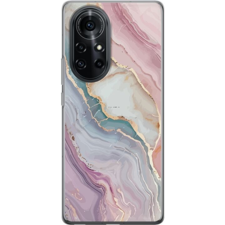 Mobiele hoes voor Huawei nova 8 Pro met Marmer ontwerp in de groep SMARTPHONE & TABLETS / Mobielbescherming / Huawei/Honor bij TP E-commerce Nordic AB (A52992)