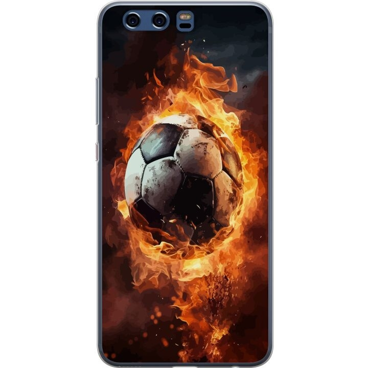 Mobiele hoes voor Huawei P10 met Voetbal ontwerp in de groep SMARTPHONE & TABLETS / Mobielbescherming / Huawei/Honor bij TP E-commerce Nordic AB (A53018)