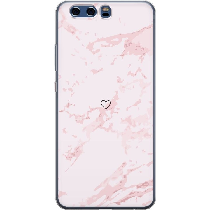 Mobiele hoes voor Huawei P10 met Roze Hart ontwerp in de groep SMARTPHONE & TABLETS / Mobielbescherming / Huawei/Honor bij TP E-commerce Nordic AB (A53020)