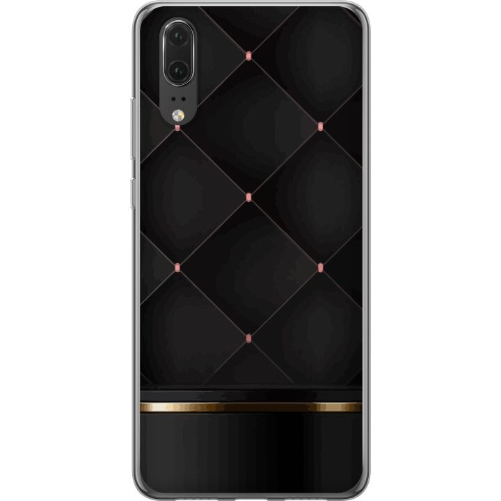 Mobiele hoes voor Huawei P20 met Luxe lijn ontwerp in de groep SMARTPHONE & TABLETS / Mobielbescherming / Huawei/Honor bij TP E-commerce Nordic AB (A53039)