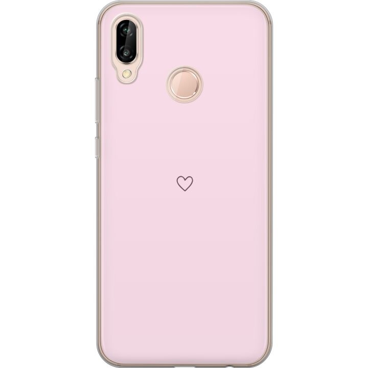 Mobiele hoes voor Huawei P20 lite met Hart ontwerp in de groep SMARTPHONE & TABLETS / Mobielbescherming / Huawei/Honor bij TP E-commerce Nordic AB (A53097)