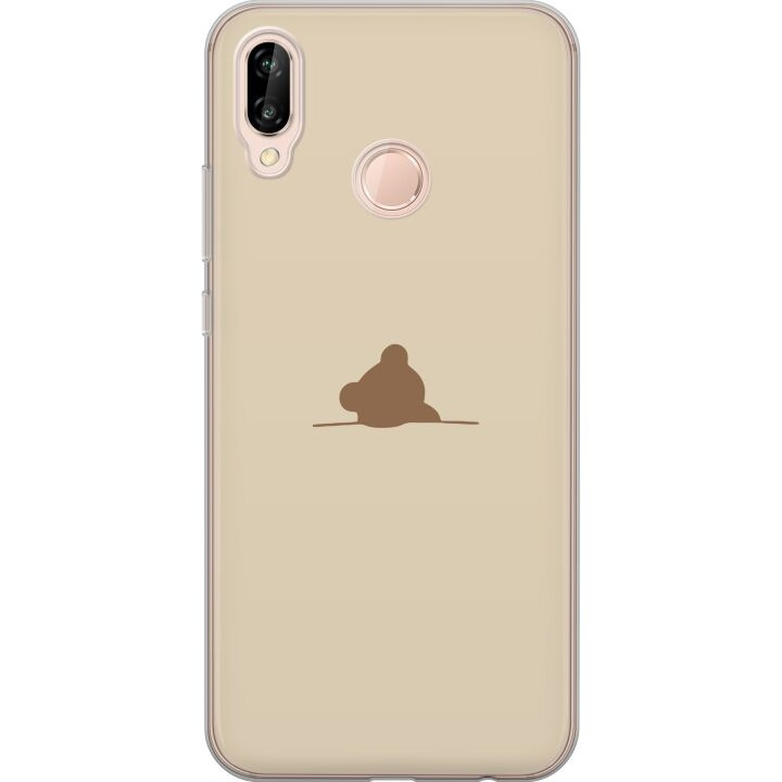 Mobiele hoes voor Huawei P20 lite met Nalle ontwerp in de groep SMARTPHONE & TABLETS / Mobielbescherming / Huawei/Honor bij TP E-commerce Nordic AB (A53098)