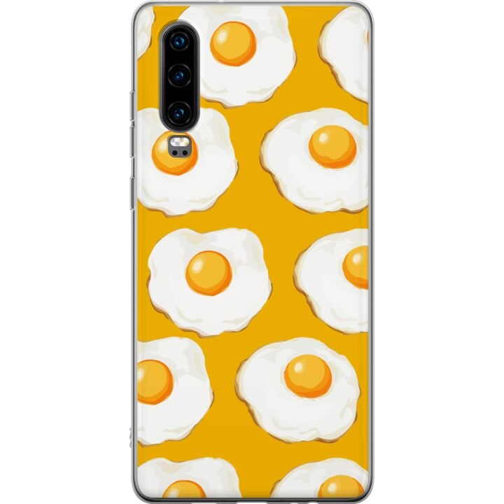 Mobiele hoes voor Huawei P30 met Gebakken ei ontwerp in de groep SMARTPHONE & TABLETS / Mobielbescherming / Huawei/Honor bij TP E-commerce Nordic AB (A53188)