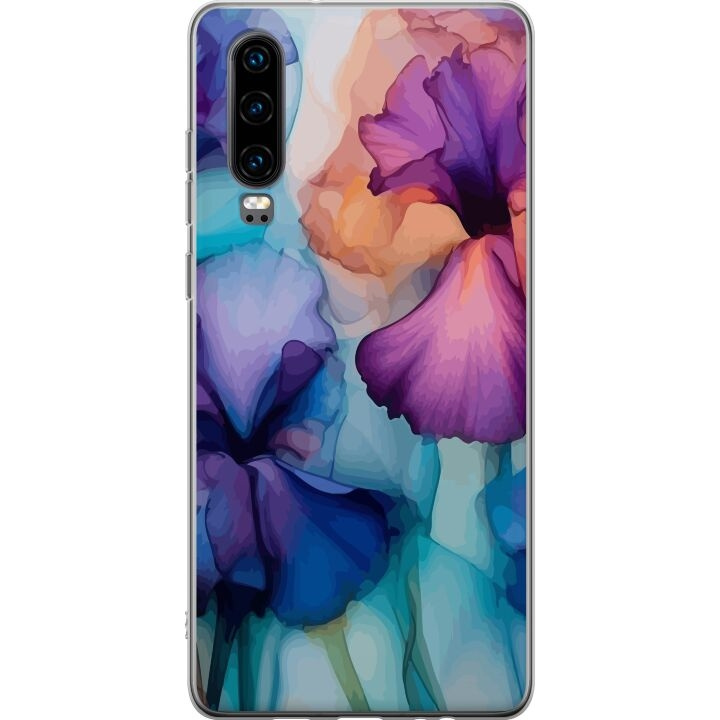 Mobiele hoes voor Huawei P30 met Magische bloemen ontwerp in de groep SMARTPHONE & TABLETS / Mobielbescherming / Huawei/Honor bij TP E-commerce Nordic AB (A53189)