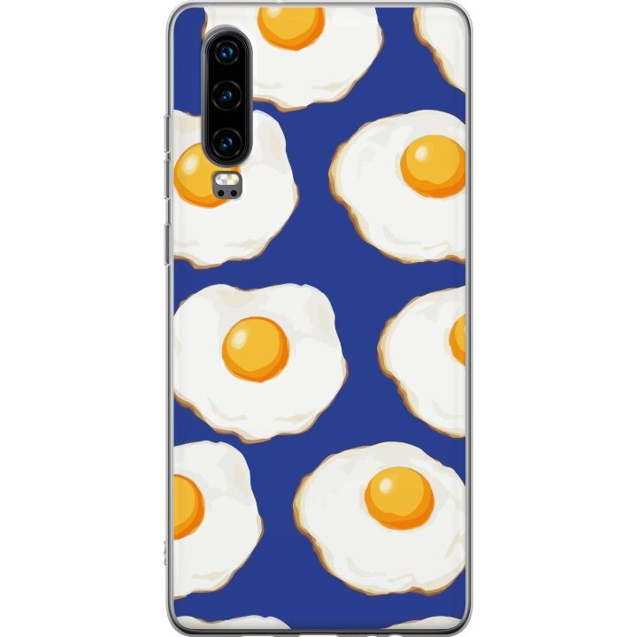 Mobiele hoes voor Huawei P30 met Gebakken eieren ontwerp in de groep SMARTPHONE & TABLETS / Mobielbescherming / Huawei/Honor bij TP E-commerce Nordic AB (A53192)