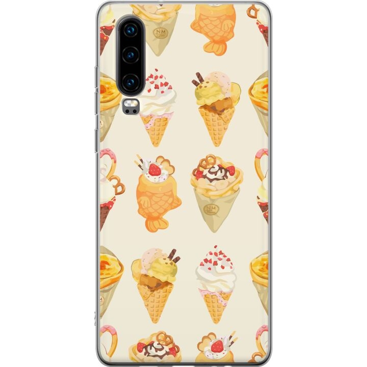 Mobiele hoes voor Huawei P30 met Glasachtig ontwerp in de groep SMARTPHONE & TABLETS / Mobielbescherming / Huawei/Honor bij TP E-commerce Nordic AB (A53197)