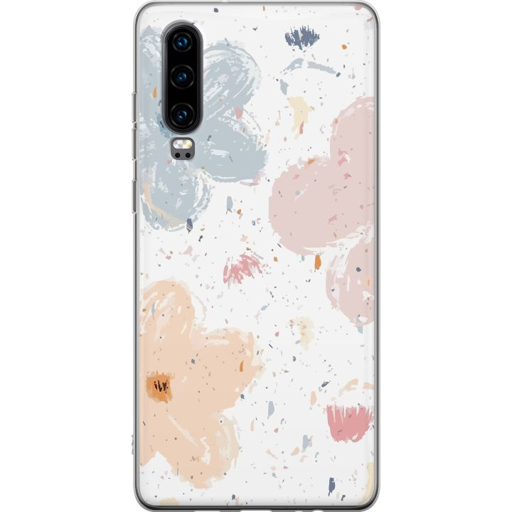 Mobiele hoes voor Huawei P30 met Bloemen ontwerp in de groep SMARTPHONE & TABLETS / Mobielbescherming / Huawei/Honor bij TP E-commerce Nordic AB (A53198)