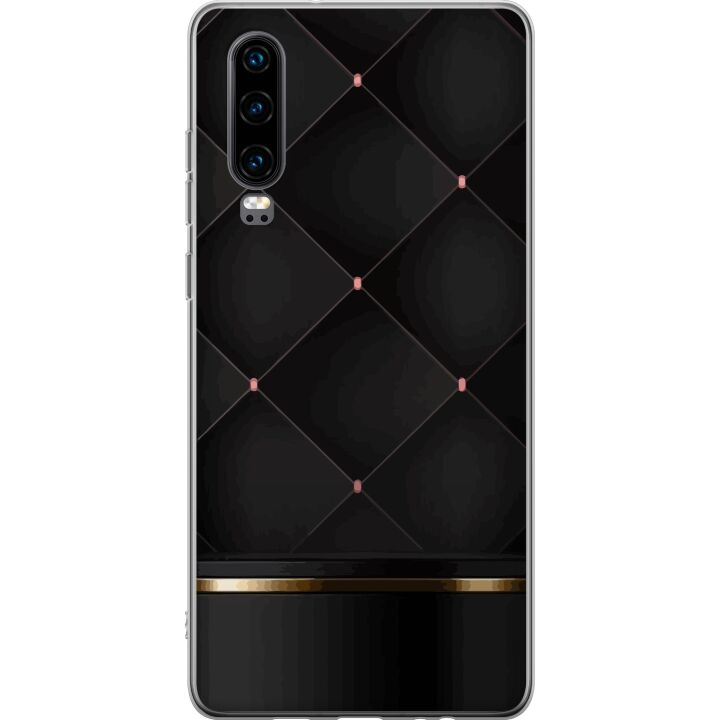 Mobiele hoes voor Huawei P30 met Luxe lijn ontwerp in de groep SMARTPHONE & TABLETS / Mobielbescherming / Huawei/Honor bij TP E-commerce Nordic AB (A53201)