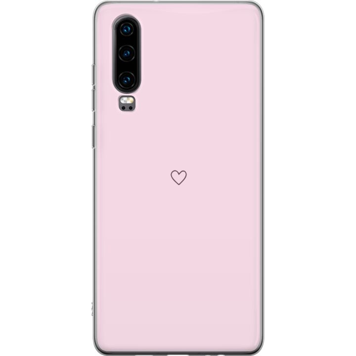 Mobiele hoes voor Huawei P30 met Hart ontwerp in de groep SMARTPHONE & TABLETS / Mobielbescherming / Huawei/Honor bij TP E-commerce Nordic AB (A53205)