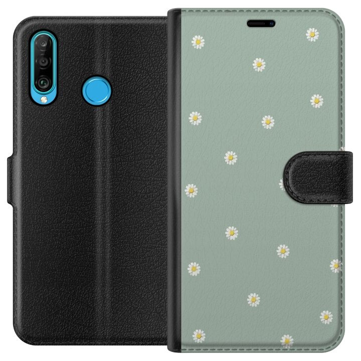 Portemonnee-hoesje voor Huawei P30 lite met Priesterkragen ontwerp in de groep SMARTPHONE & TABLETS / Mobielbescherming / Huawei/Honor bij TP E-commerce Nordic AB (A53217)