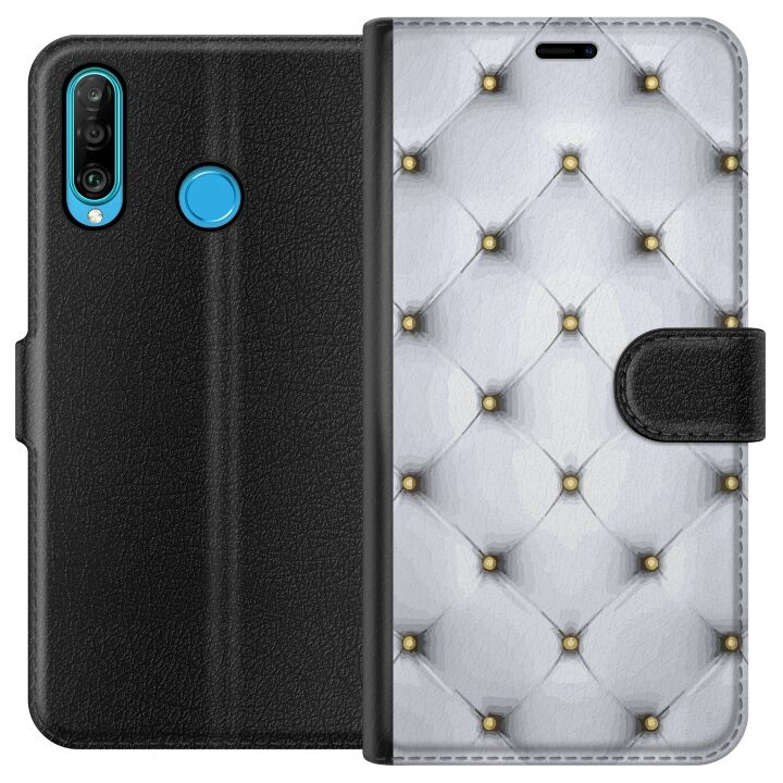 Portemonnee-hoesje voor Huawei P30 lite met Luxe ontwerp in de groep SMARTPHONE & TABLETS / Mobielbescherming / Huawei/Honor bij TP E-commerce Nordic AB (A53227)