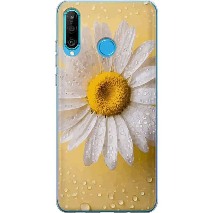 Mobiele hoes voor Huawei P30 lite met Porseleinbloem ontwerp in de groep SMARTPHONE & TABLETS / Mobielbescherming / Huawei/Honor bij TP E-commerce Nordic AB (A53240)