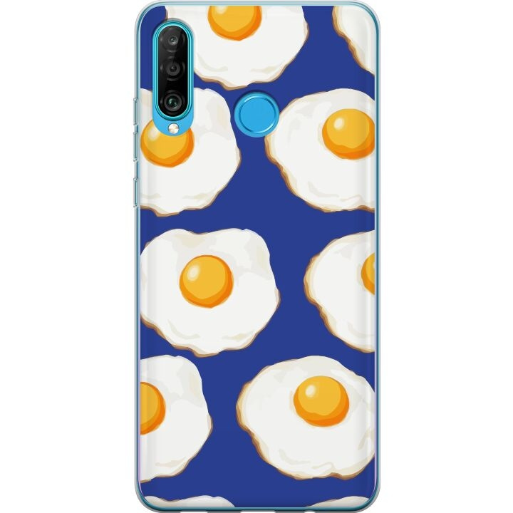 Mobiele hoes voor Huawei P30 lite met Gebakken eieren ontwerp in de groep SMARTPHONE & TABLETS / Mobielbescherming / Huawei/Honor bij TP E-commerce Nordic AB (A53246)