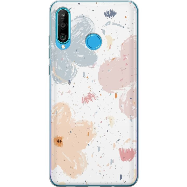 Mobiele hoes voor Huawei P30 lite met Bloemen ontwerp in de groep SMARTPHONE & TABLETS / Mobielbescherming / Huawei/Honor bij TP E-commerce Nordic AB (A53252)