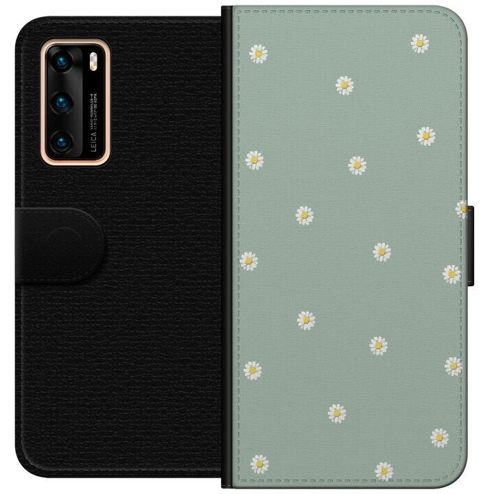 Portemonnee-hoesje voor Huawei P40 met Priesterkragen ontwerp in de groep SMARTPHONE & TABLETS / Mobielbescherming / Huawei/Honor bij TP E-commerce Nordic AB (A53325)