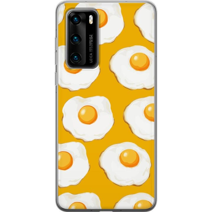 Mobiele hoes voor Huawei P40 met Gebakken ei ontwerp in de groep SMARTPHONE & TABLETS / Mobielbescherming / Huawei/Honor bij TP E-commerce Nordic AB (A53350)