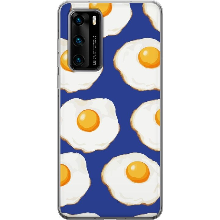 Mobiele hoes voor Huawei P40 met Gebakken eieren ontwerp in de groep SMARTPHONE & TABLETS / Mobielbescherming / Huawei/Honor bij TP E-commerce Nordic AB (A53354)