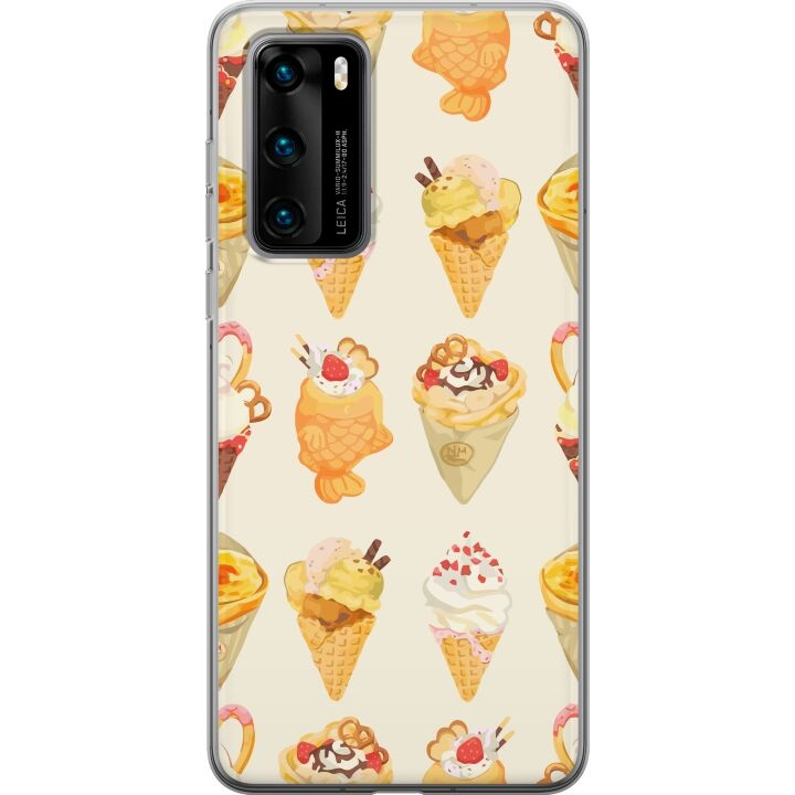 Mobiele hoes voor Huawei P40 met Glasachtig ontwerp in de groep SMARTPHONE & TABLETS / Mobielbescherming / Huawei/Honor bij TP E-commerce Nordic AB (A53359)