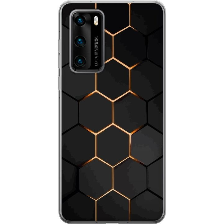 Mobiele hoes voor Huawei P40 met Luxe Patroon ontwerp in de groep SMARTPHONE & TABLETS / Mobielbescherming / Huawei/Honor bij TP E-commerce Nordic AB (A53373)