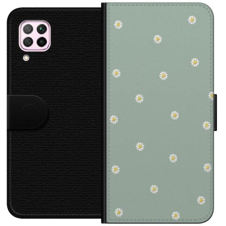 Portemonnee-hoesje voor Huawei P40 lite met Priesterkragen ontwerp in de groep SMARTPHONE & TABLETS / Mobielbescherming / Huawei/Honor bij TP E-commerce Nordic AB (A53379)