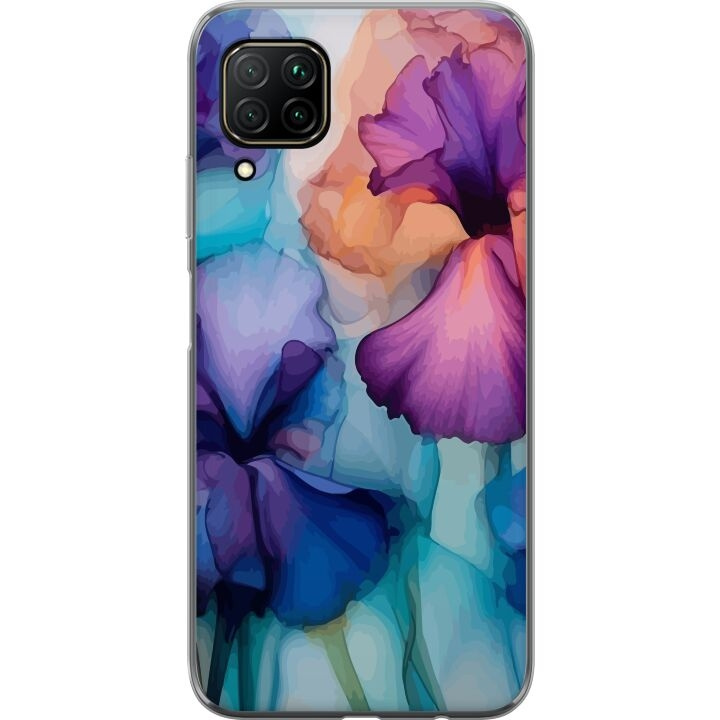 Mobiele hoes voor Huawei P40 lite met Magische bloemen ontwerp in de groep SMARTPHONE & TABLETS / Mobielbescherming / Huawei/Honor bij TP E-commerce Nordic AB (A53405)