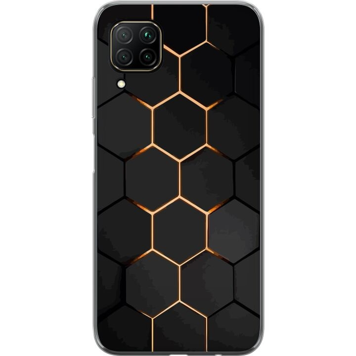 Mobiele hoes voor Huawei P40 lite met Luxe Patroon ontwerp in de groep SMARTPHONE & TABLETS / Mobielbescherming / Huawei/Honor bij TP E-commerce Nordic AB (A53427)